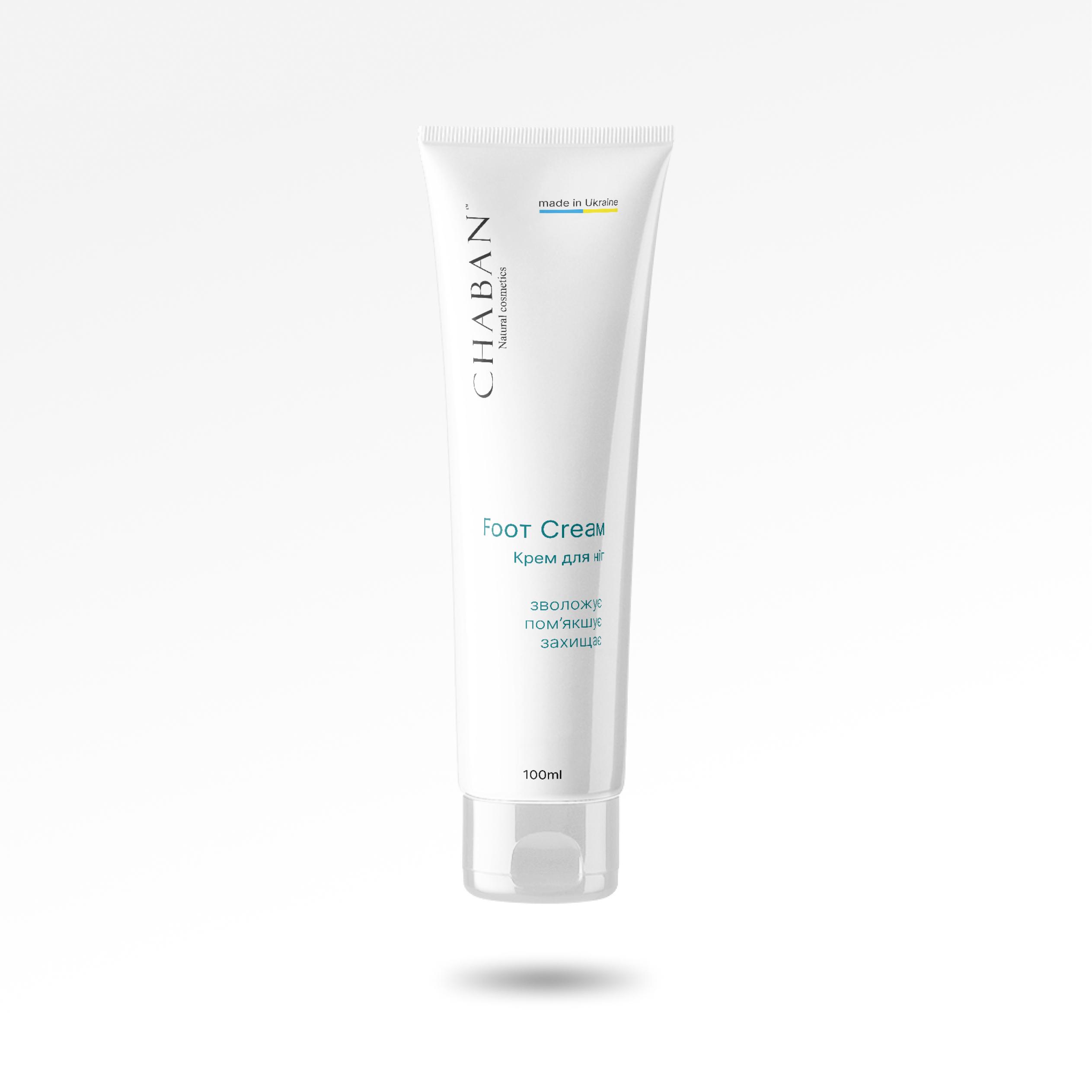 

Зволожуючий натуральний крем для ніг Chaban 100 мл