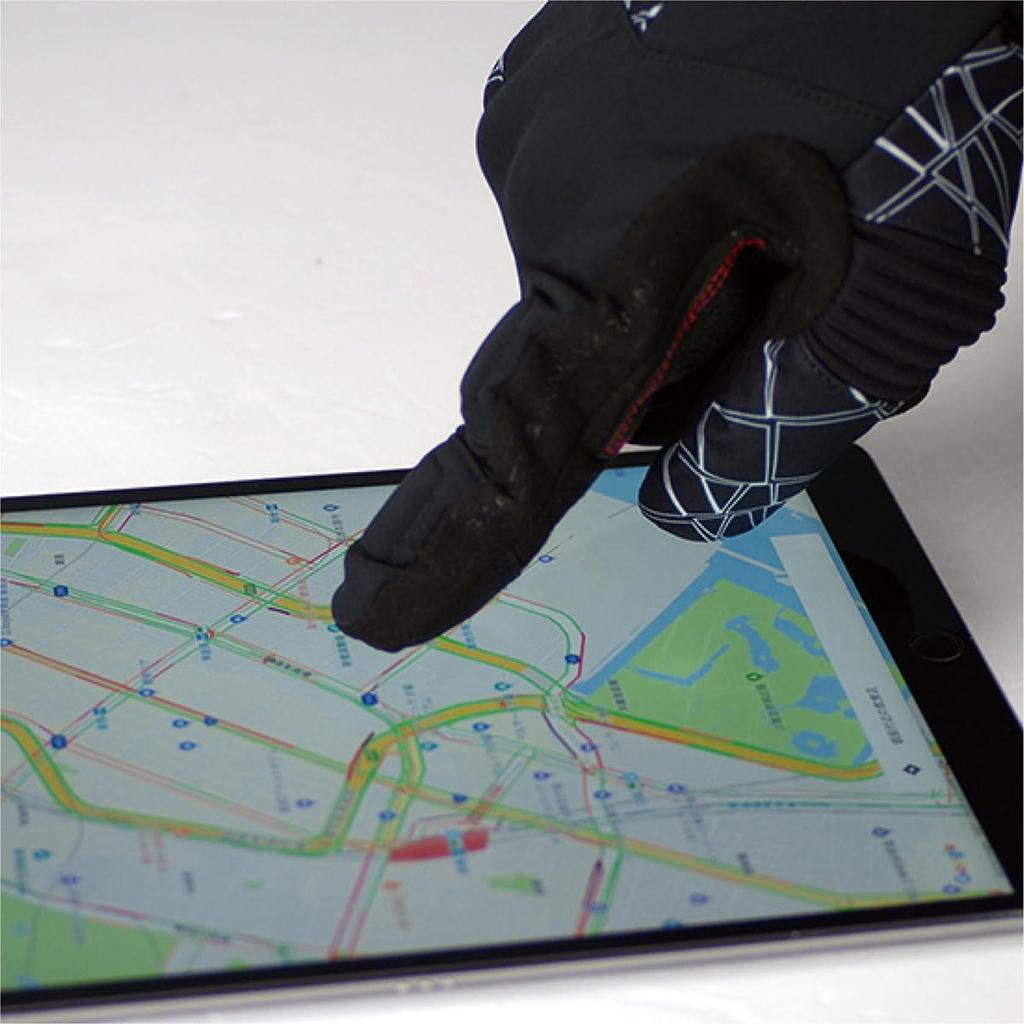 KOMINE Advanced Protect Electric Motorcycle Unisex Size L Carbon Stretch Electric Suitable for and Spring Gloves, Adult, Black, (EK-205 1183),