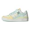 adidas Originals Forum Low Premium Velcro Retro Color Block Casual Low Top Skate Shoes Women Sneakers White Blue Yellow GW4919