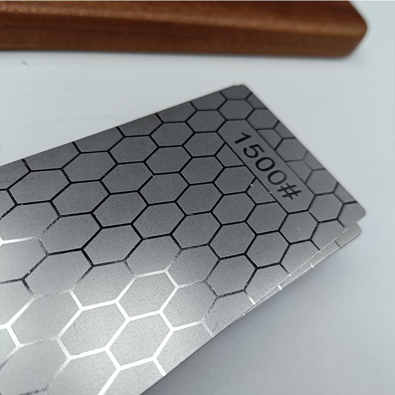 1pc Professional Diamond Knives Sharpening Stone 240#-3000# Knife Sharpener Ultra-thin Honeycomb Surface Whetstone Tool