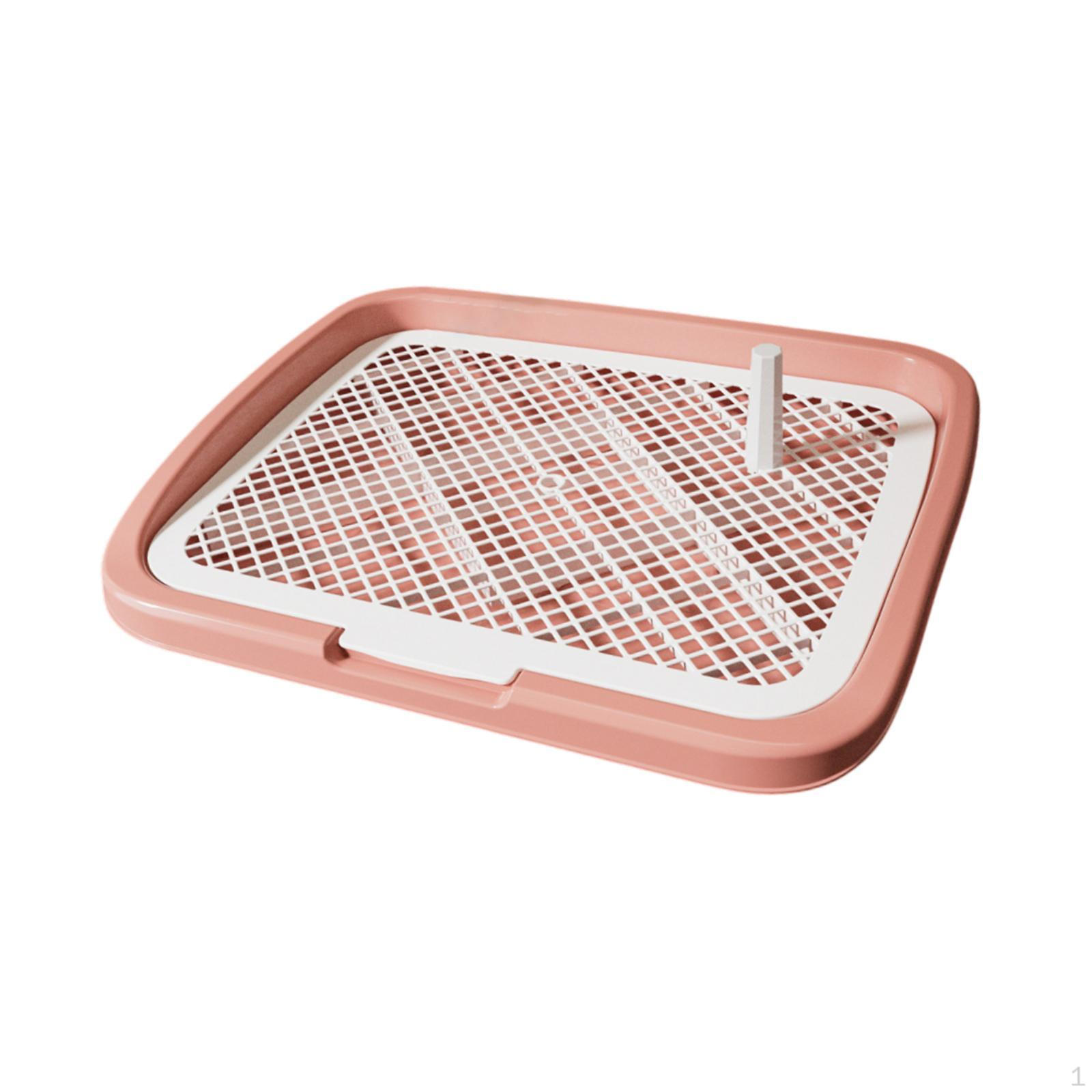 

Держатель для туалета для собак для использования в помещении с функциями легкой очистки розовый