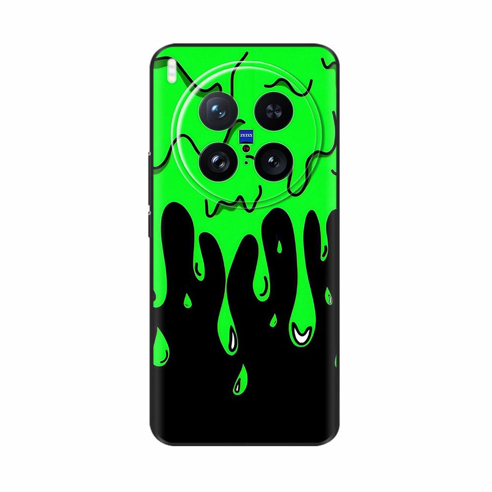 For VIVO X200 Ultra Case Cute Cartoon Painted Back Cover For VIVO X200 Pro Mini X100 Ultra Shockproof Shell Bumper Fundas Para