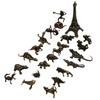 Nachgebildete gealterte Bronze-Tierfigur - Jurassic Style für Büro, Arbeitszimmer oder Kaffeetisch-Dekoration