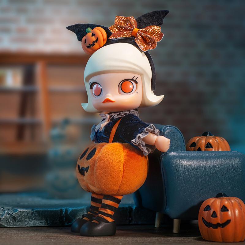 New POP MART MOLLY Halloween Demon Trendy Figures 14cm 210950056