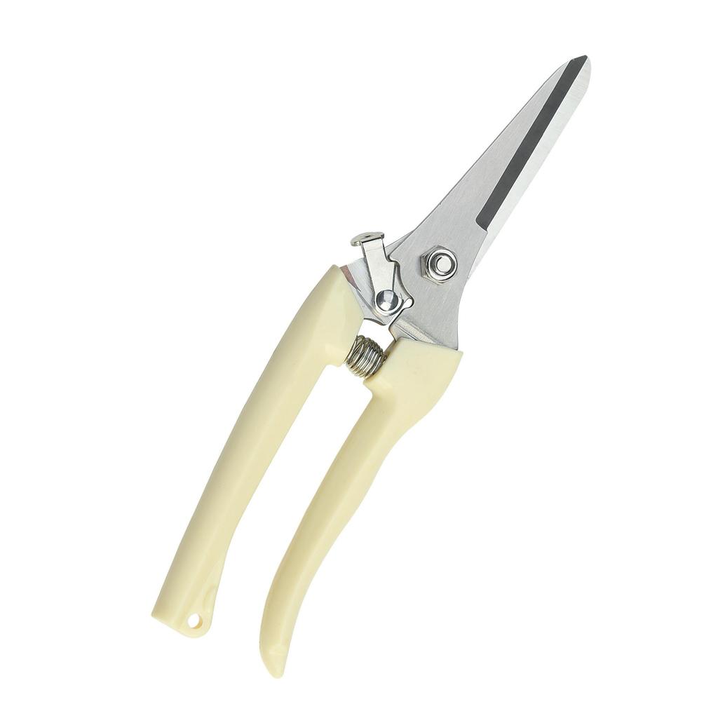 Stainless Steel Cross-Border Pruning Shears for Thick Branches – Garden, Horticulture, and Fruit Picking Scissors