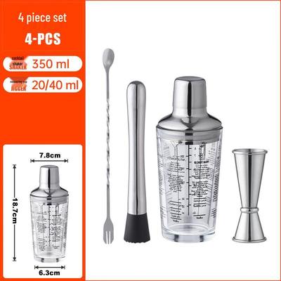 Handun Glas Cocktailshaker Set