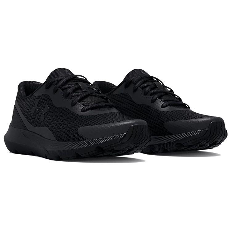 Under Armour Women's Surge 3 Running Shoes Triple Black 3024894-002