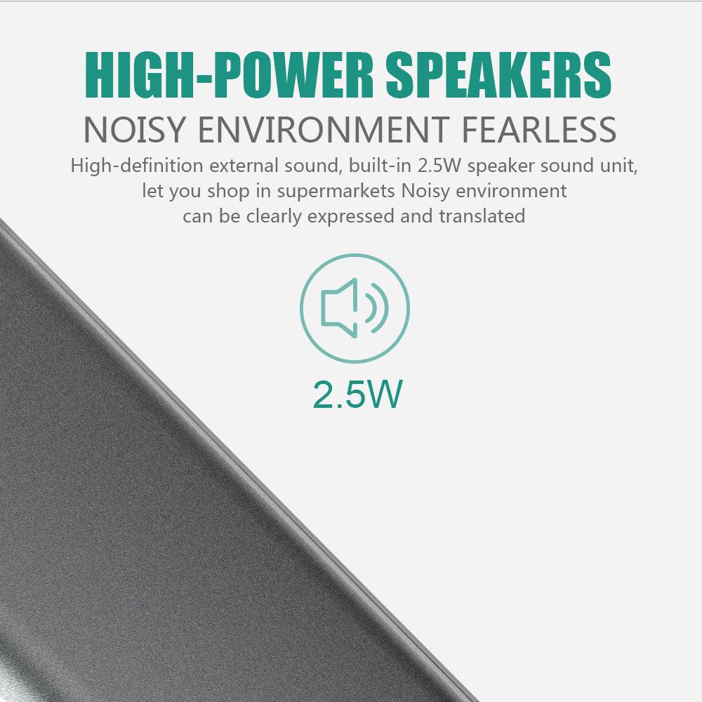 M9 Intelligent Voice Translator, Speaking Practice WIFI Translator, Photo Translation, Recording Translation, Dialogue Translation Machine