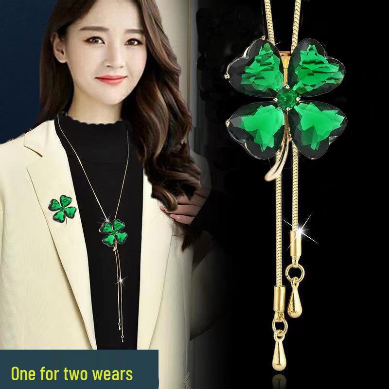 Elegant Dual-Use Sweater Chain: Women's Luxe Tassel Necklace for Versatile Autumn/Winter Fashion