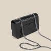 Bag Women'S Leather Women'S Bag Rhombus Chain Bag Temperament Advanced Sense Crossbody Small Square Bag