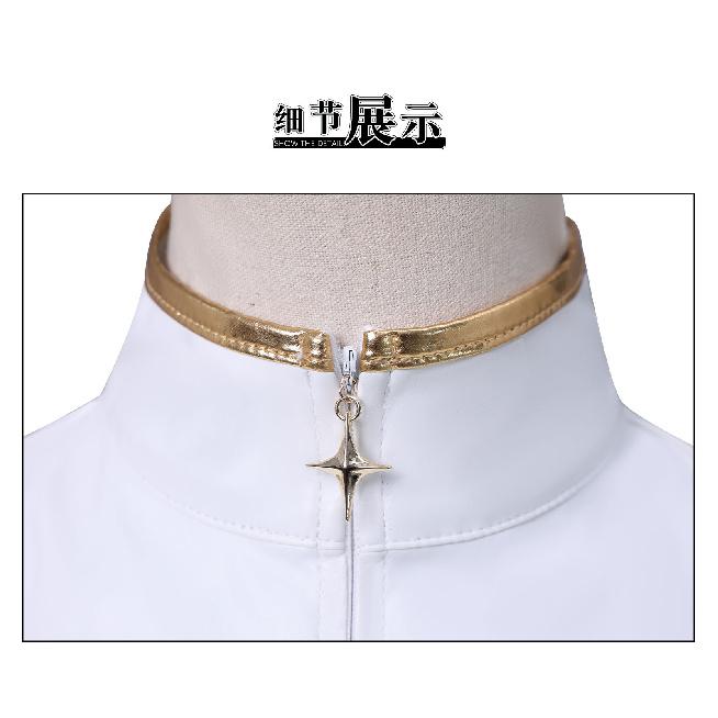 K-POP: Demon Hunters Zoey White Version Cosplay Costume Anime 2D Outfit Play Role Clothes Clothing for Women