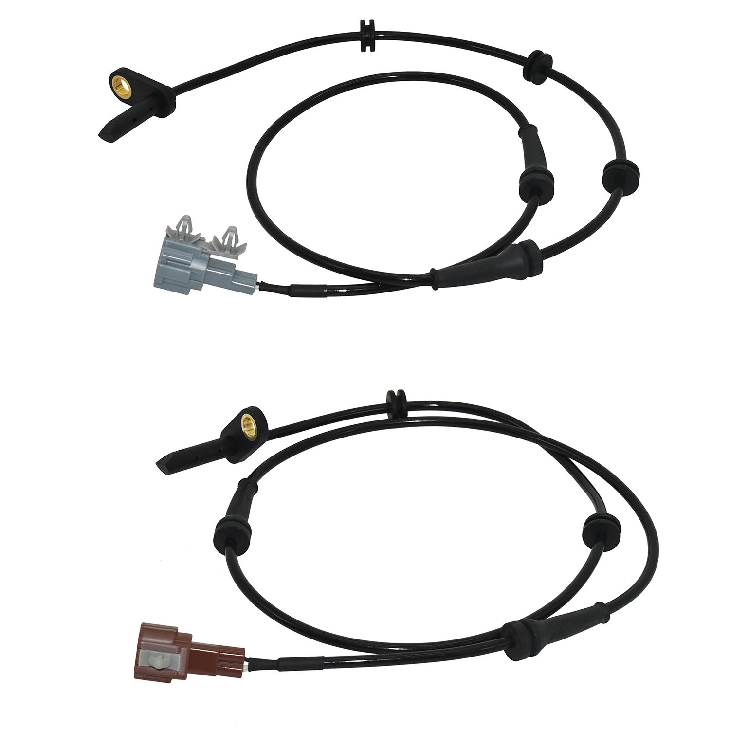 2Pcs 47900-9CA6A 47901-9CA6A ABS Wheel Speed Sensors Rear Left & Right Compatible with 2005-2019 Frontier Manual Trans 4WD Car Accessories