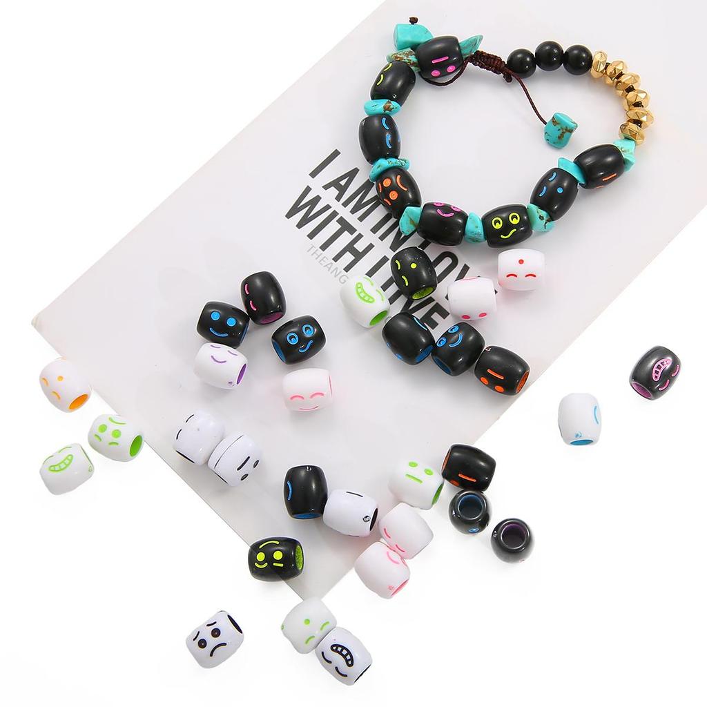 30 τμχ ακρυλικές χάντρες κουβά για DIY κολιέ βραχιόλι σκουλαρίκια Αξεσουάρ χειροτεχνίας κοσμημάτων