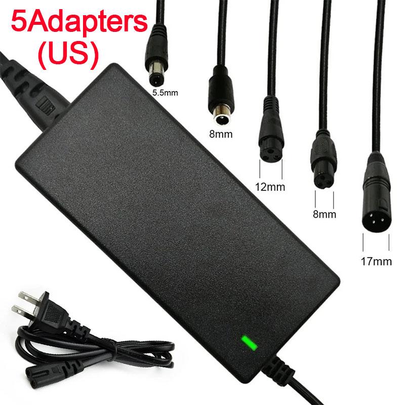 42V 2A Brand New Power Adapter AC 100-240V DC 42V 2A Lithium Battery Charger US/ EU Plug Battery Adapter On Sector Accessories