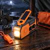 Solar Wind Up Radio for Camping Gear Emergency Radio, & Battery Powered AM/FM Rechargeable, LED Flashlight, Reading Equipment Backpacking Lamp,