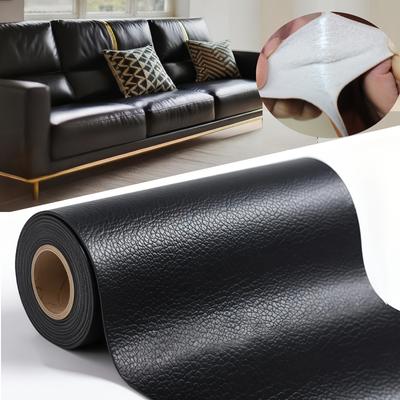 Self-Adhesive Faux Leather Repair Patch for Fixing Damaged Faux Leather Items Such As Sofas,Car Seats, Motorcycle Seats, Handbags, Jackets, Belts