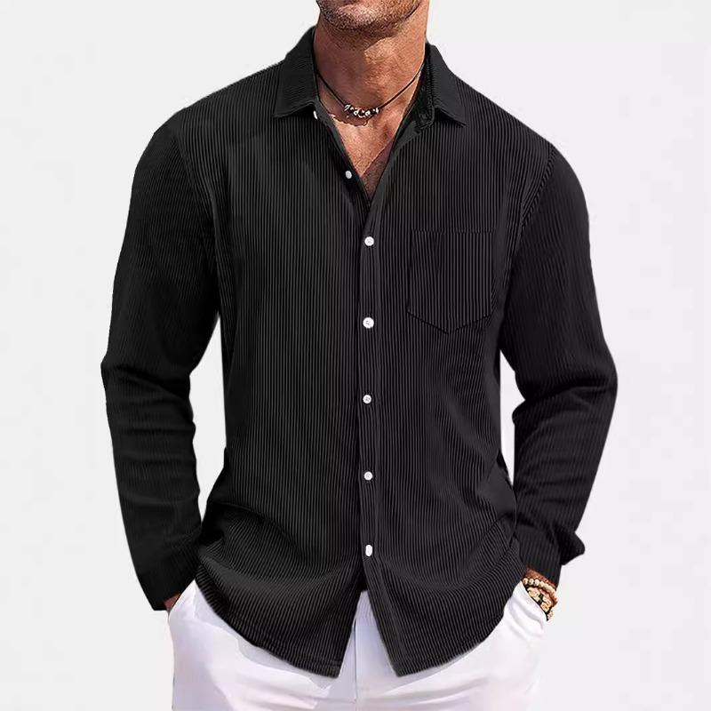 Men's Front Buttonless Shirt