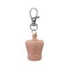 Initial Letter Keychain Caps for Lip Balm Replacement Cover Stylish Key Holder Practical Present for Women and Girls