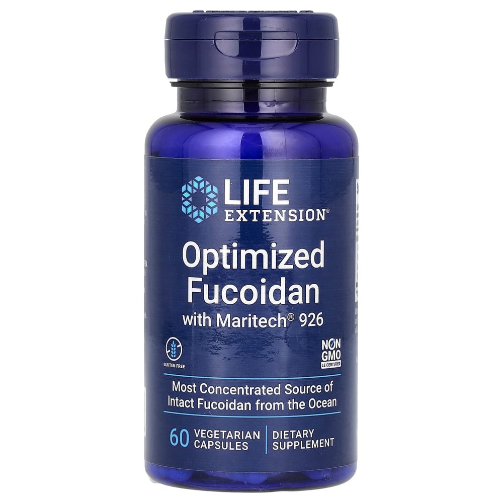 Life Extension Optimized Fucoidan with Maritech 926, 60 Veggie Capsules