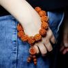 High-Quality Nepal Vajra Bodhi Shedde Men's 5-Bead Bracelet - Popular Live Broadcast Item.
