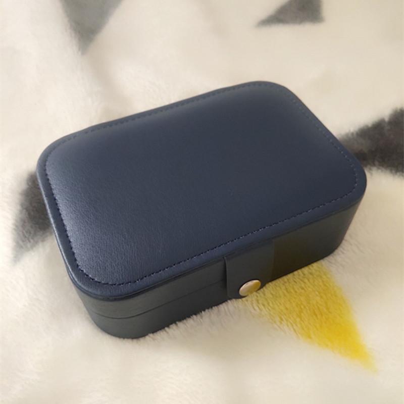 Jewelry box, jewelry organizer, multifunctional portable creative leather jewelry case, korean style accessories