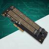 PCIE to M.2 SATA+NVME Dual Disk Expansion Card for 2230 2242 2260 2280 22110 Size M.2 SSD