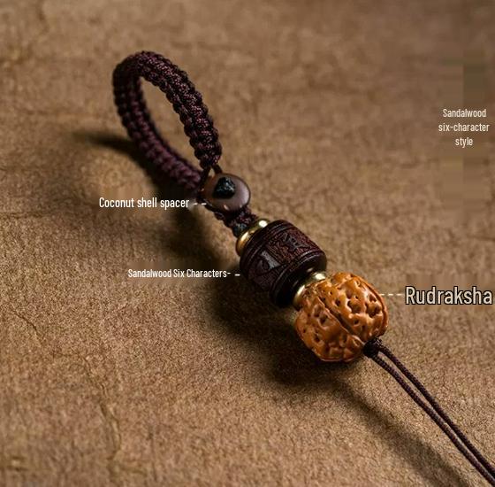 Handmade Woven Bodhi Beaded Keychain Pendant Kit