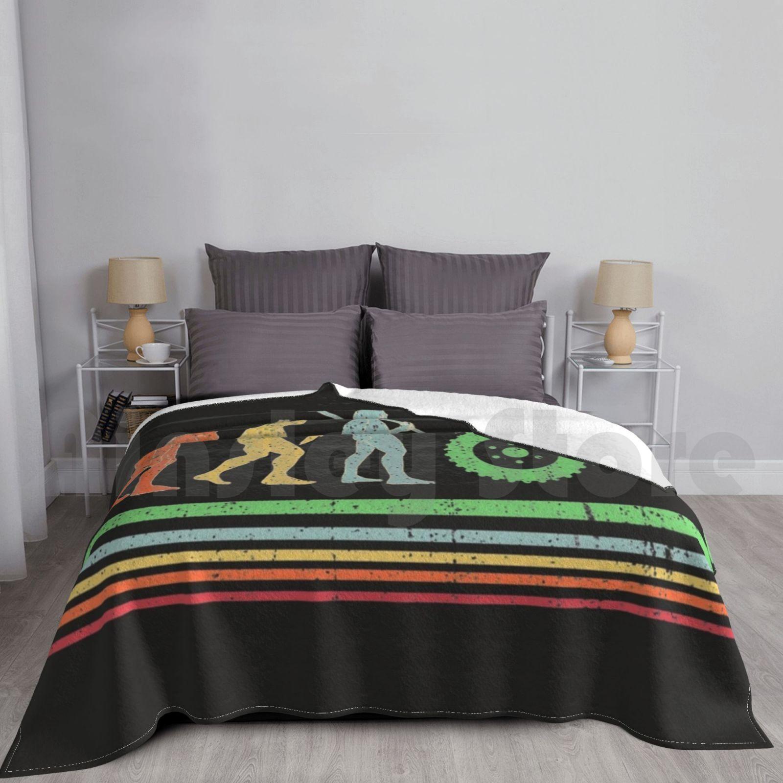 Tractor Evolution Funny Farm / Farmer / Farming Cool Gift Blanket Super Soft Warm Light Thin Farmer Farm Farmer Size: 75*100cm, Weight: 230 GSM