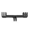 Camera Double Ended Bracket Aluminium Alloy Black Color Dual Connector Bracket Holder