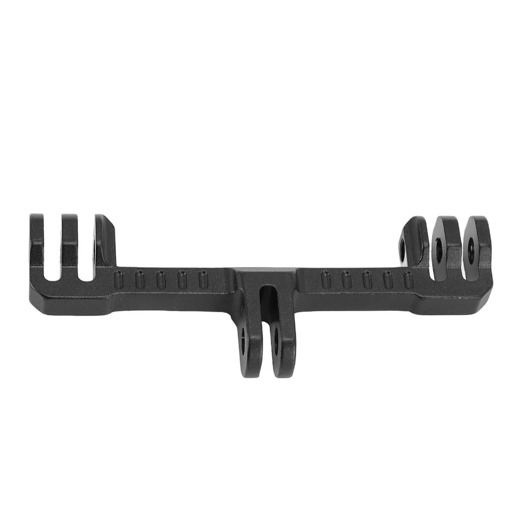 Camera Double Ended Bracket Aluminium Alloy Black Color Dual Connector Bracket Holder