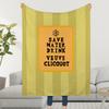 Blanket Throw Super C-ClicquotS-ES Cosy Plush V-VeuveS-ES Living Room Logo Sofa Couch Childish Birthday Gifts