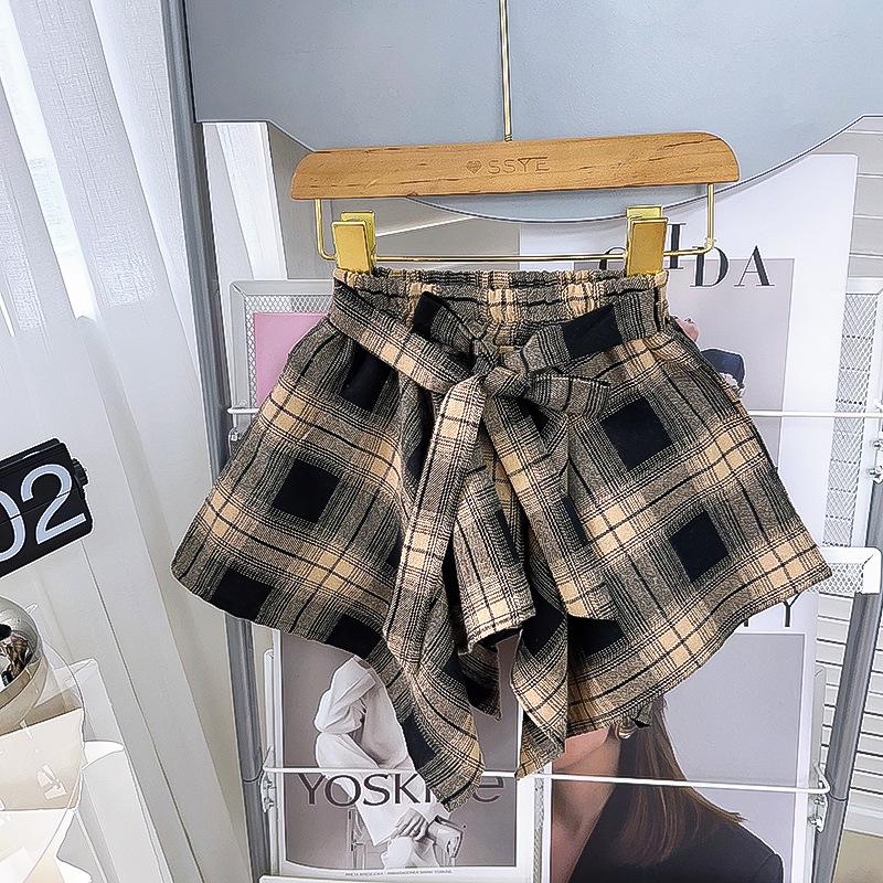 Girls' Trendy Summer Skirt & Sleeveless Top Set AXA585