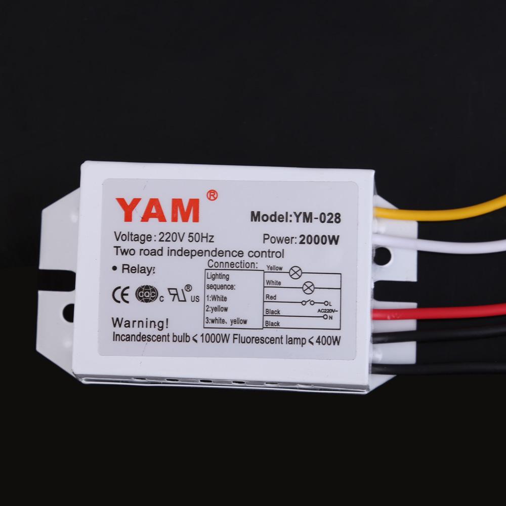 

220В 2-позиційний цифровий покроковий перемикач Багатофункціональний незалежний перемикач керування 2000 Вт Покроковий перемикач для енергозберігаючих ламп China Mainland