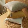Car With Tassels Decorative Home Decor Couch Cushion Cover Pillowcase Throw Pillow Pillow Shell