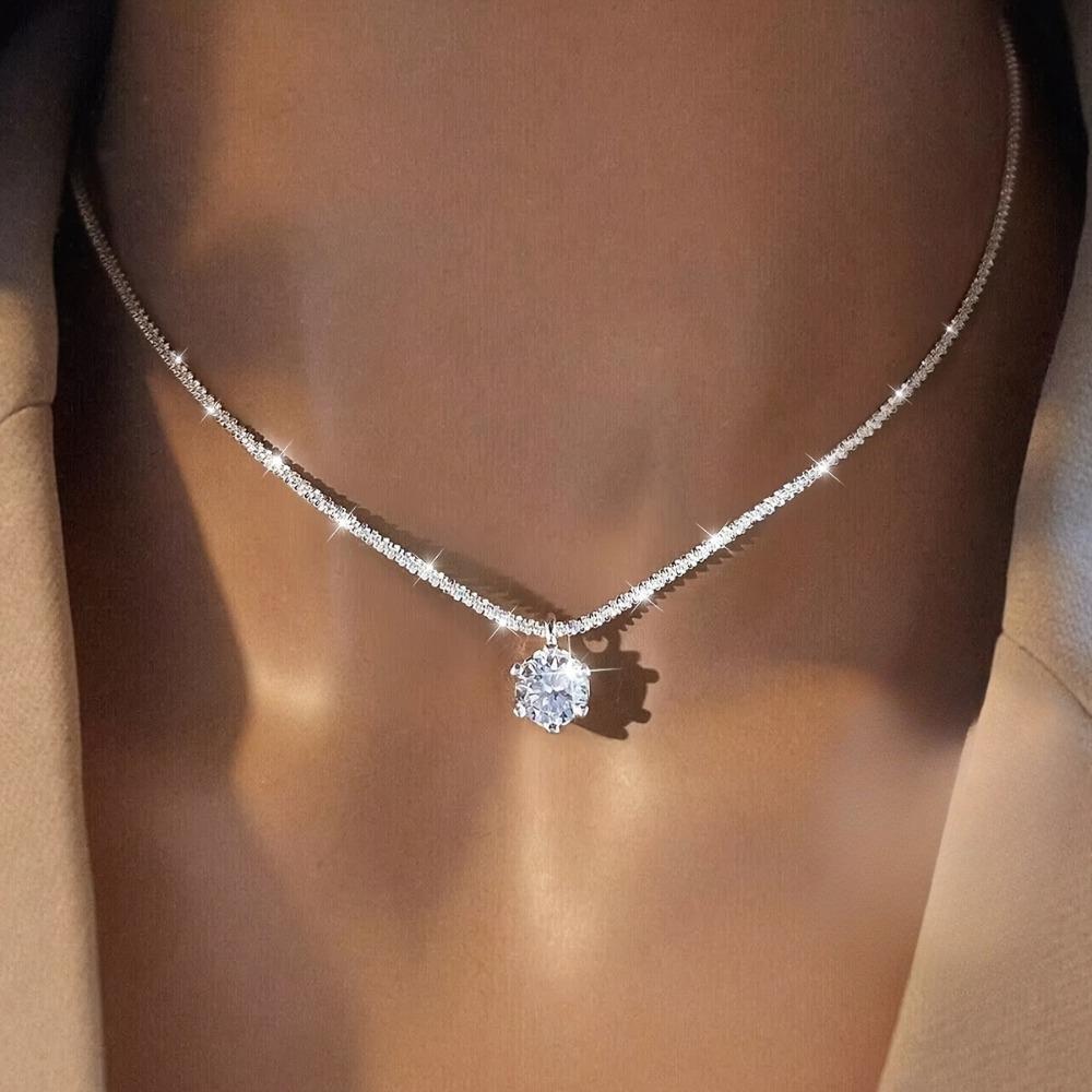 Ladies' necklace Wedding necklace Eternal necklace Mother's Day Valentine's Day Luxury Ladies' gift