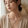 Adjustable Length Rope Clavicle Chain Zinc Zinc Alloy Heart Pendant Necklace Y2K Water Drop Necklace  Party