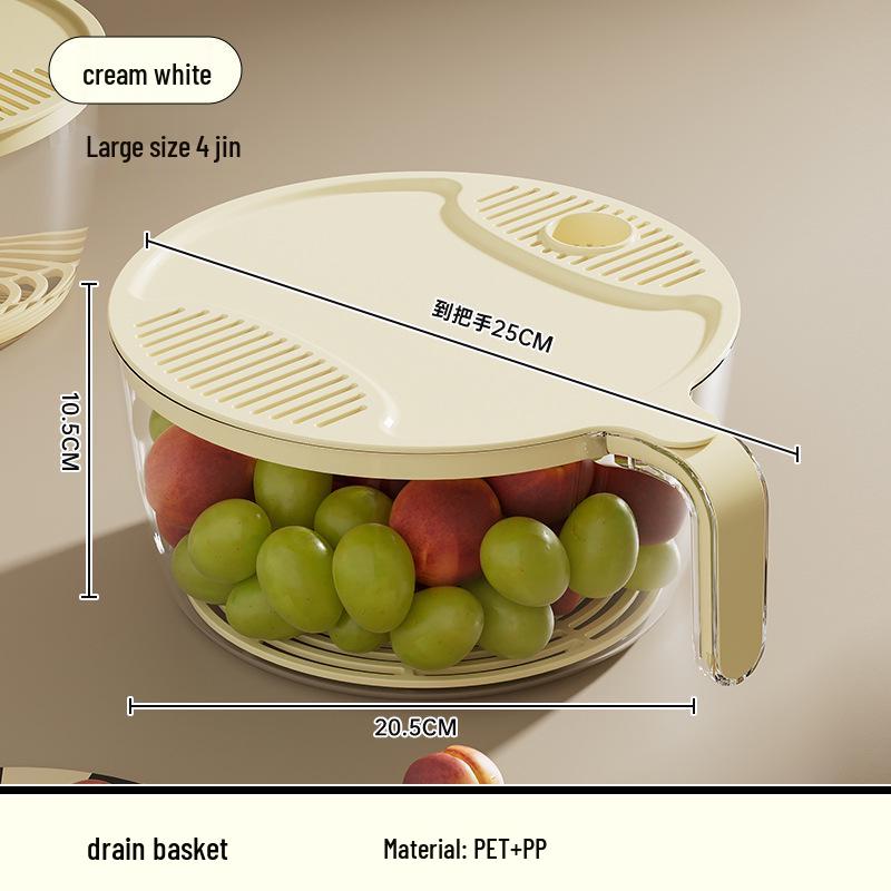 Milky White Rice Storage Container - Moisture & Insect-Proof, Food-Grade Sealed Bucket for Coarse Grains