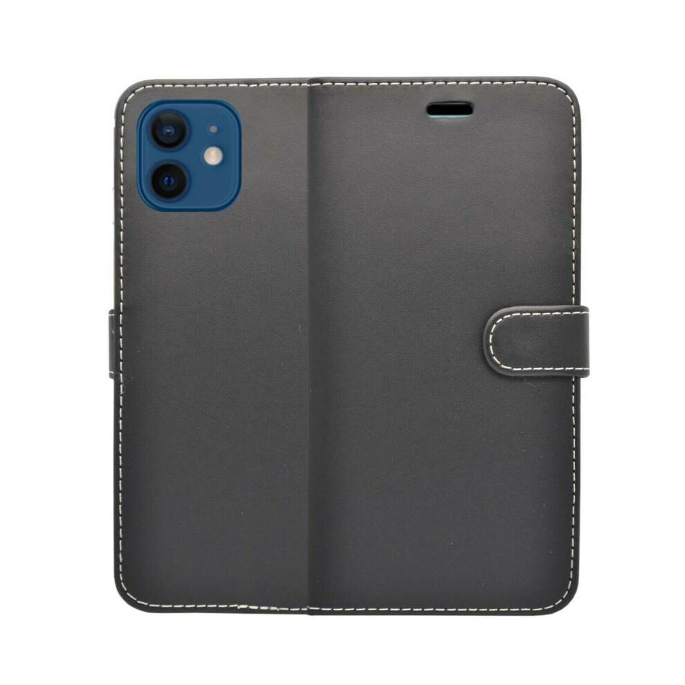 (Black) For iPhone 14 Plus Wallet Flip PU Leather Stand Card Slot Pouch Case Cover