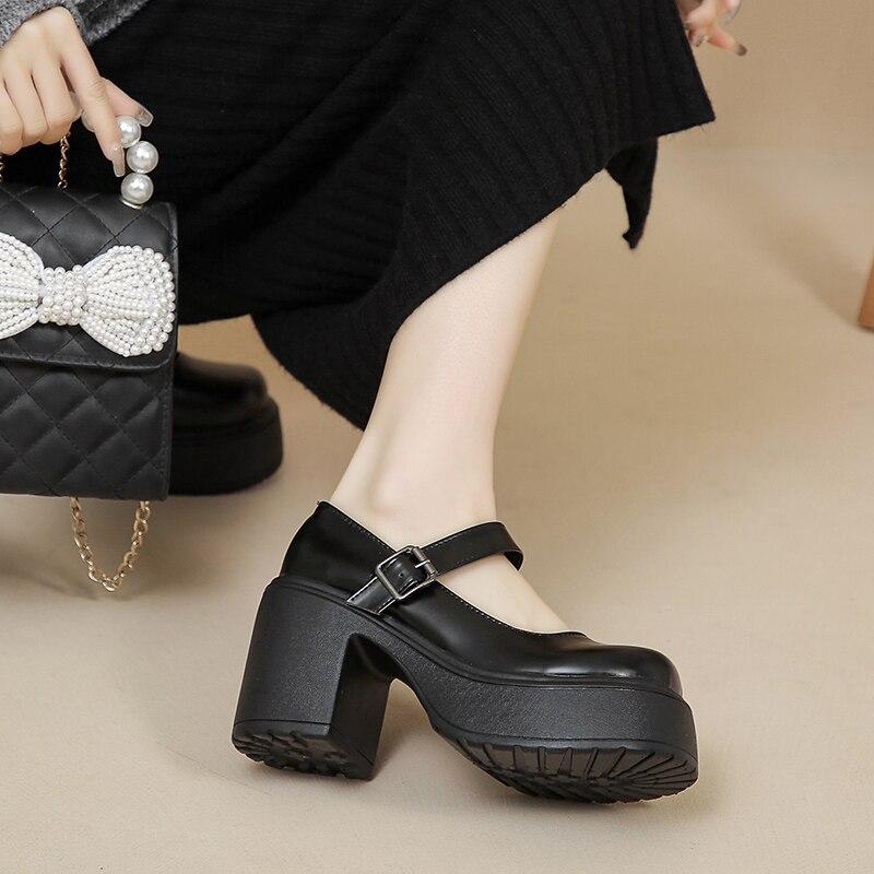 Pumps Vintage Schoenen Dames Platform Lolita Schoenen Pumps Mary