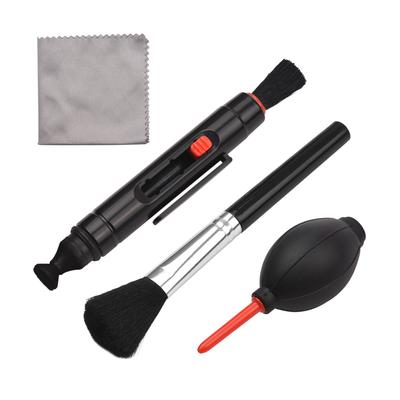 Andoer Multifunktions-Reinigungsset, Objektiv-Staubgebläse + Reinigungsstift + Bürste + Mikrofaser-Linse