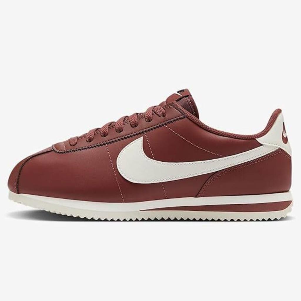 Nike Cortez Leather W Cortez Red Size Leather, Sepia/Black/Sail, DN1791-201, 22.0cm