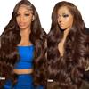 Wholesale Front Lace Wig European and American Women's Wig Rose Net In Part Long Curly Hair Set Chemical Fiber Wig