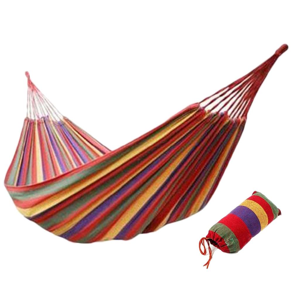 Hamak Ogrodowy Jednoosobowy Leżak Huśtawka 200X70Cm + Pokrowiec I Linki