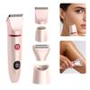Electric Face Hair Removers Hair Removal Device Face Trimming Tool Washable Device with Digital Screen for Easy Use