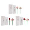 Elegant Automatic Open Rose Jewelry Gift Box Pendant Storage Display Case Perfect for Proposals and Special Occasions