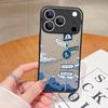 Cloud Signpost Pattern For iPhone 17 Pro Max Case Matte Shockproof Soft Edge Hard Cover For iPhone 13 15 14 16 11 17 Air Funda iPhone 16 Pro Max