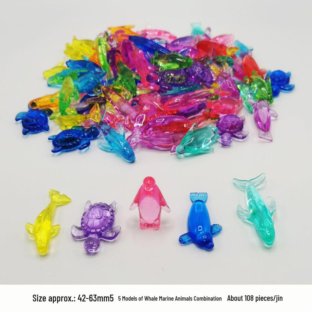 Colorful Mini Acrylic Milk Bottle Cartoon Ornaments - Cute Handmade DIY Decorative Accessories