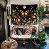 Boho Butterfly Tapestry Flower Moon Wall Tapestry, Moon Phases Tapestries For Bedroom Cute Tapestries Wall Hanging For Bedroom