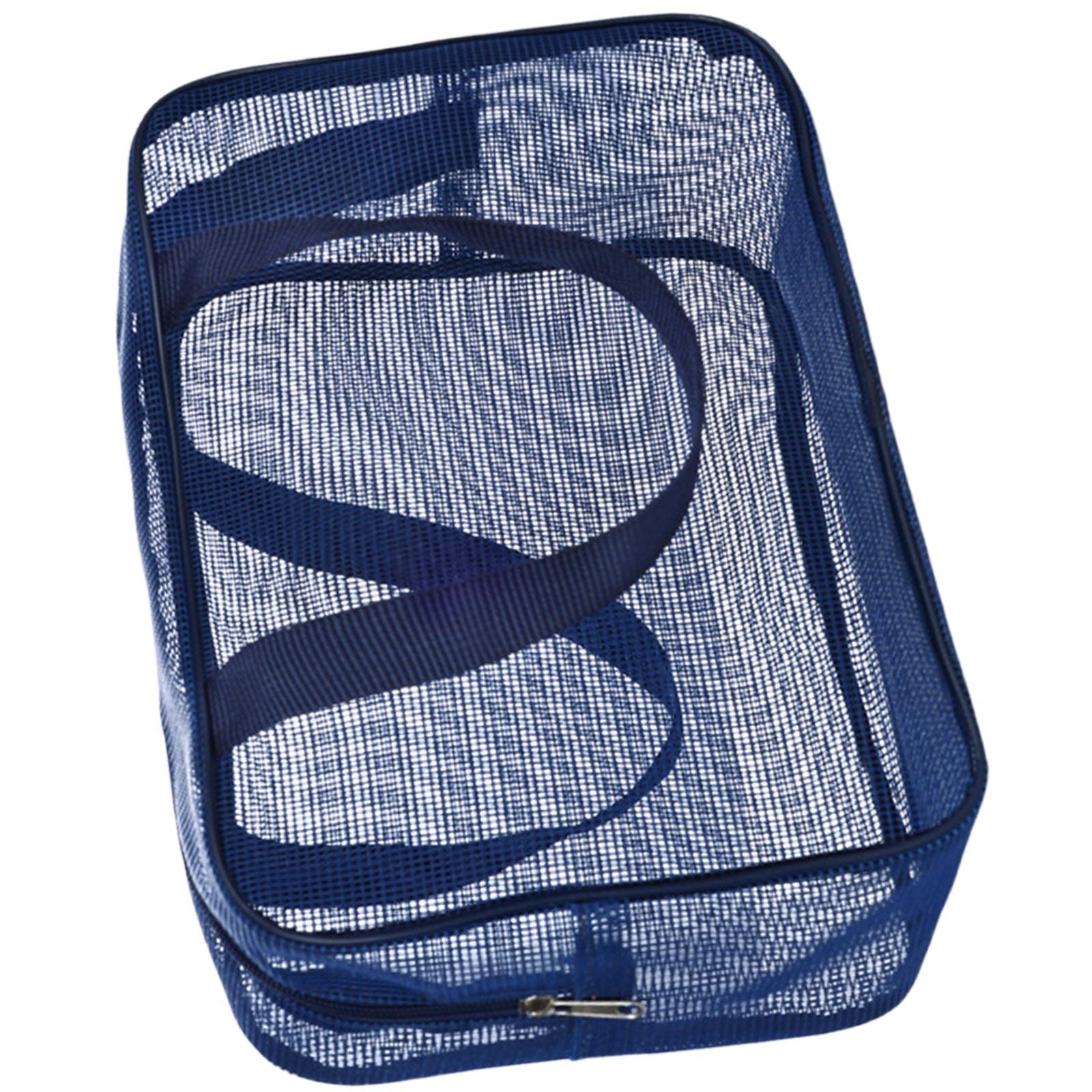 

Компактные органайзеры для туалетных принадлежностей из сетчатой смолы для студенческих общежитий, кемпинга и ванных принадлежностей, подвесная сумка из сетчатой ткани для душа 6