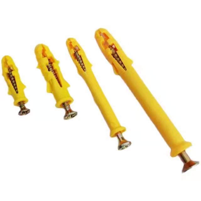 Nylon Expansion Plug and Screw Anchor Set